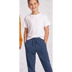 Tommy Bahama Jogger Sweatpants Kids 5/6 Blue Lounge Elastic Waist
